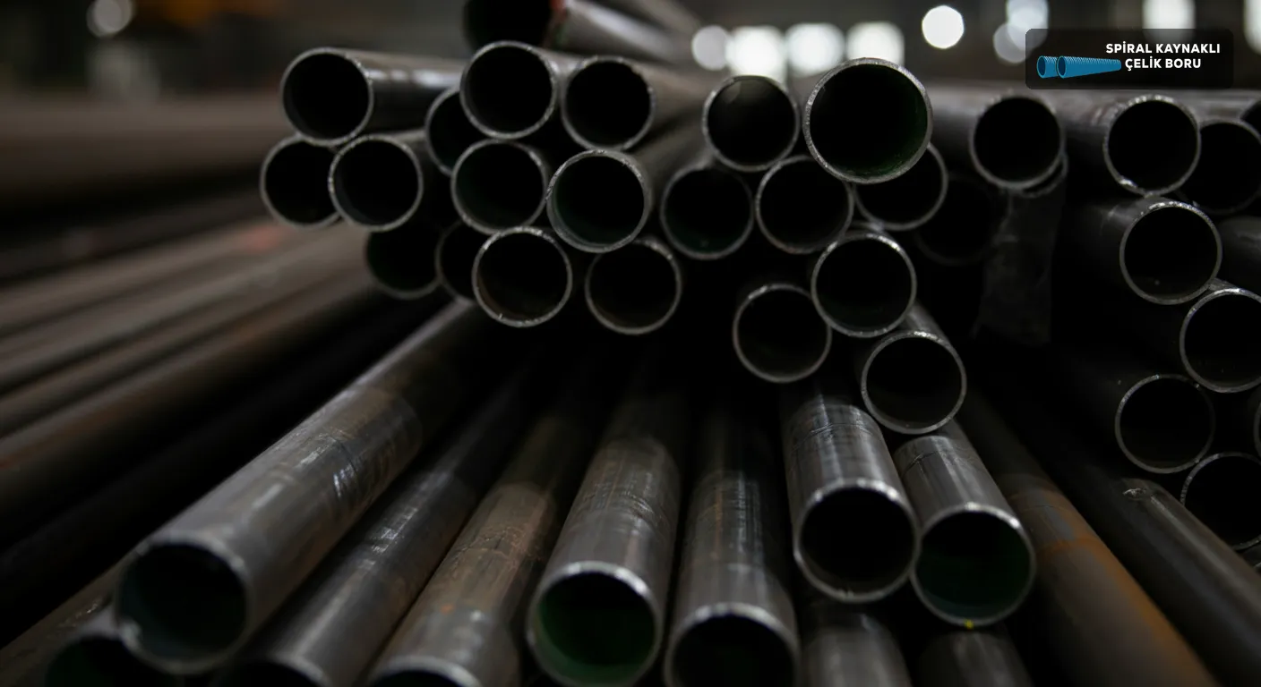 Spiral Kaynaklı Çelik Boru İmalatı
